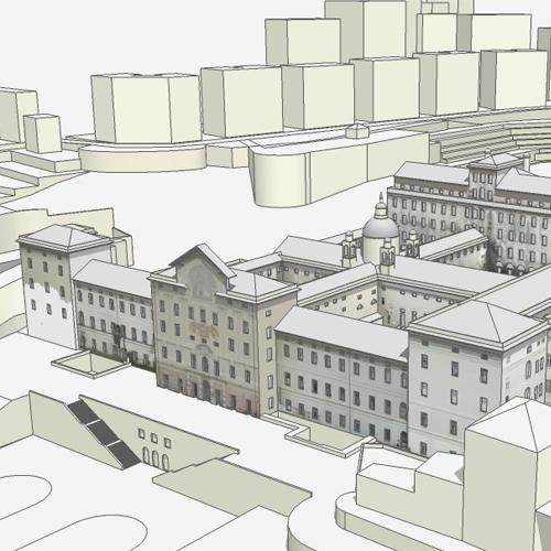 L'Albergo dei Poveri di Genova: modelli tridimensionali