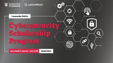 Leonardo-UniGe cybersecurity Scholarship Program premiazione 2020/21