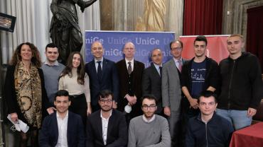 Premiazione Leonardo-UniGe Cybersecurity Scholarship Program 2021/2022