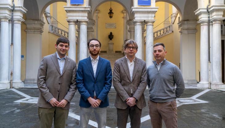 Giacomo Longo, Giacomo Ratto, Alessio Merlo, Enrico Russo