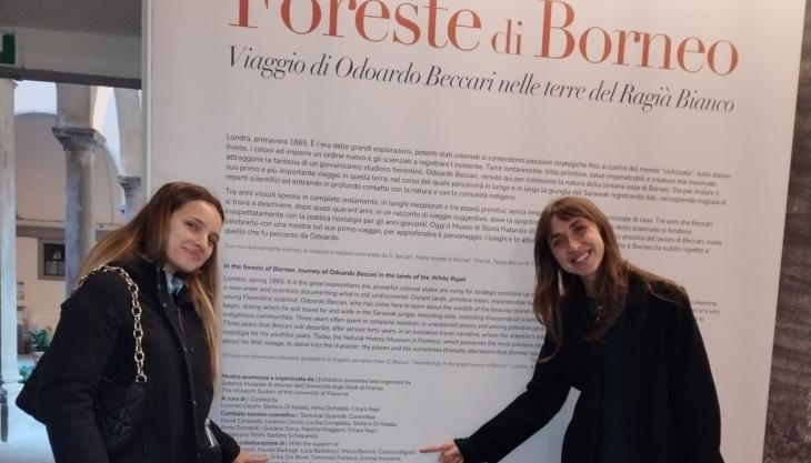 Il team UniGe per la mostra "Nelle foreste di Borneo"
