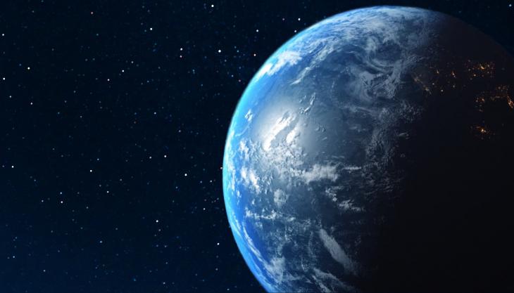 La Terra vista dallo spazio