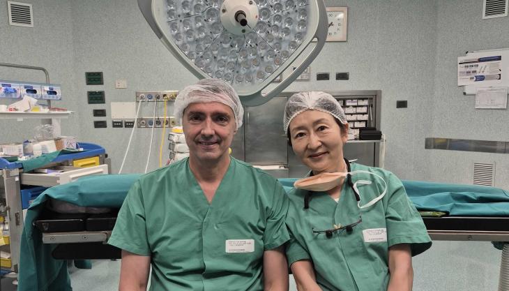 Edoardo Raposio e Hiroko Ochiai