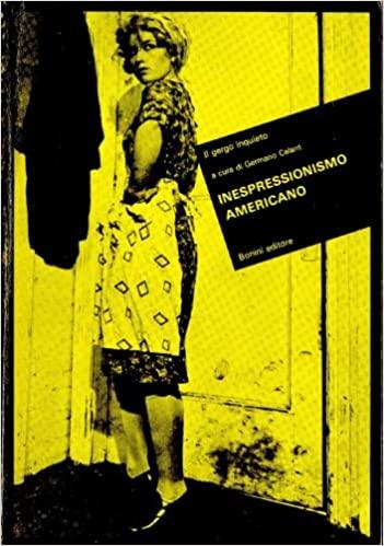 Copertina del libro "Inespressionismo americano"