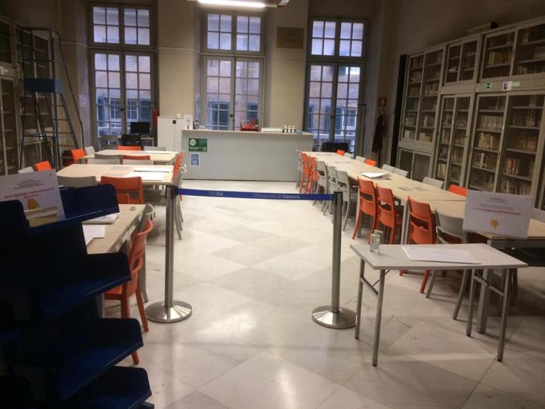 il prestito nelle biblioteche UniGe