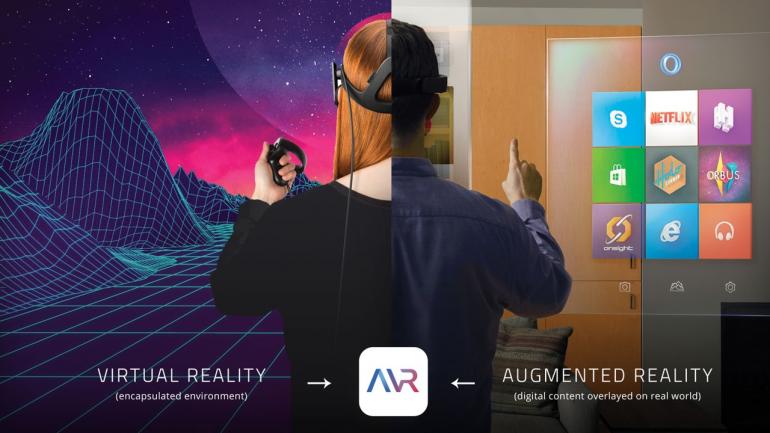 realtà aumentata e realtà virtuale