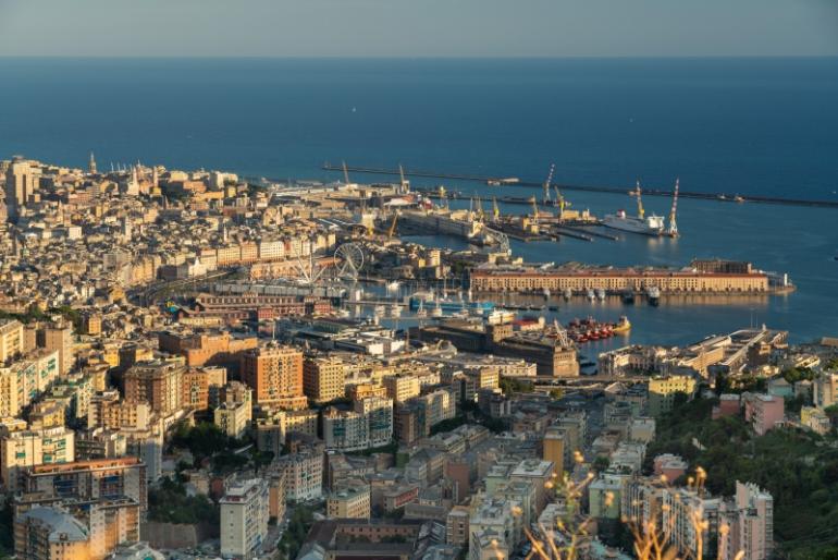 Genova dall'alto