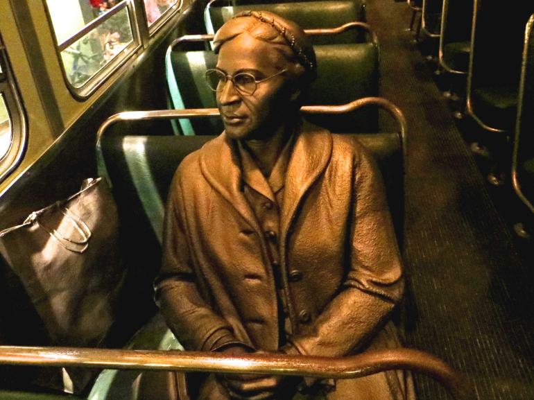 Statua di Rosa Parks, Memphis Museum