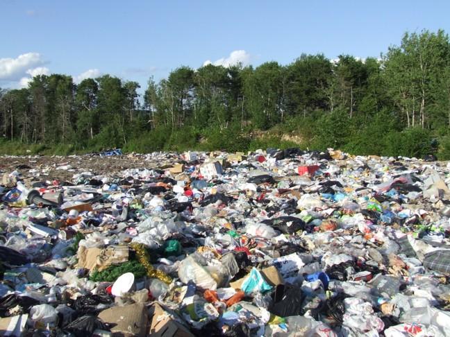 Discarica di rifiuti a Barclay, Ontario