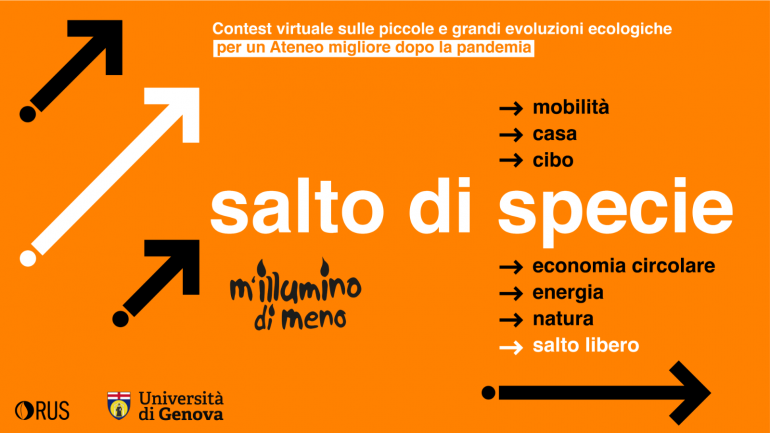 #milluminodimeno - Salto di specie - UniGe contest