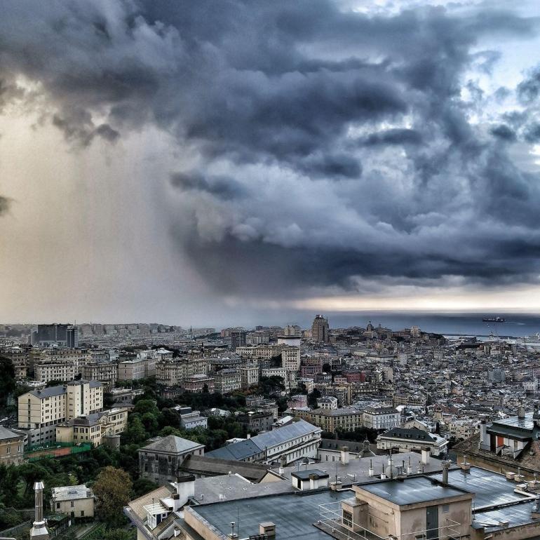 Downburst su Genova 