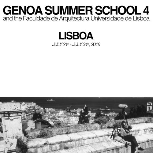 Genoa Summer School Lisboa