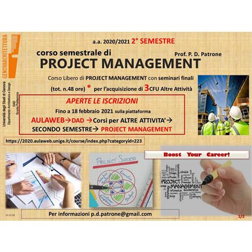 Corso di Project management