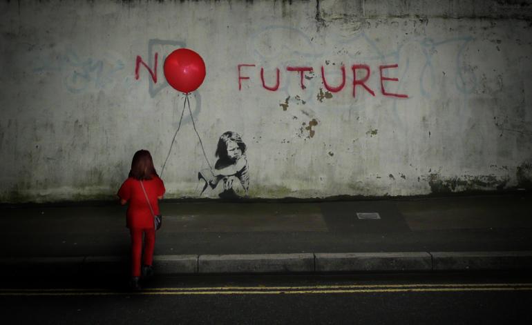Banksy - No future