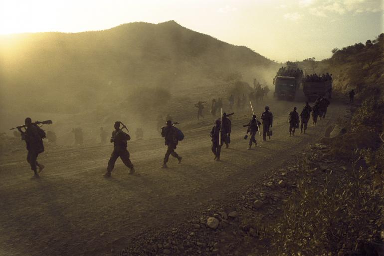 Truppe etiopi in Tigray