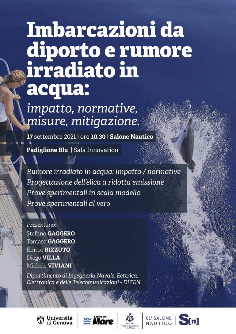 Salone Nautico conferenza 17-09-2021 ore 10:30