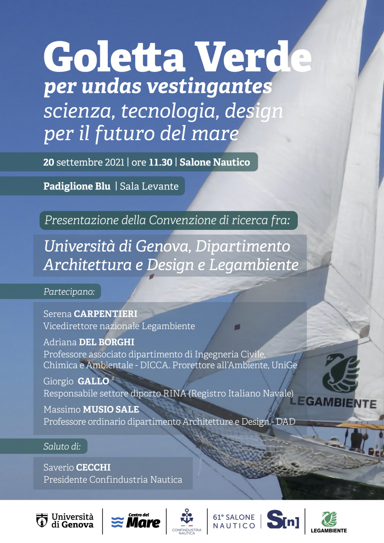 Salone Nautico conferenze 20 settembre 2021