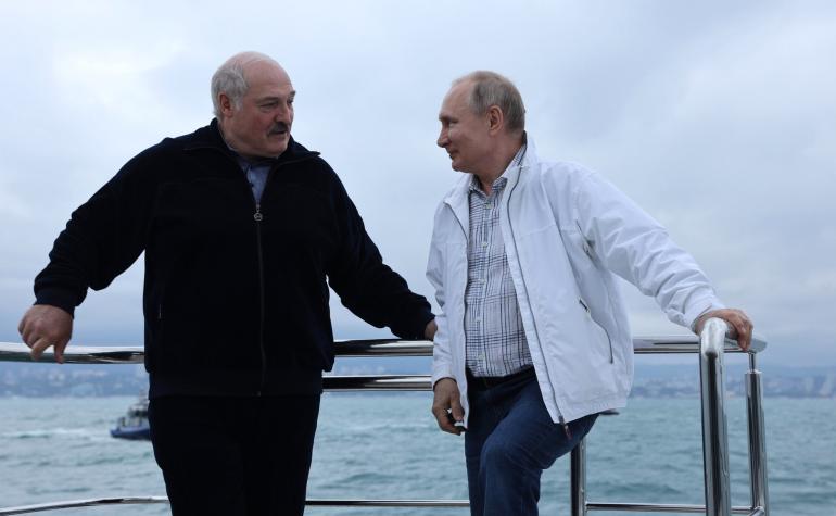 Meeting of Vladimir Putin and Alexander Lukashenko