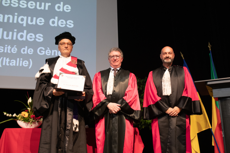 Dottorato Honoris Causa al prof. Alessandro Bottaro