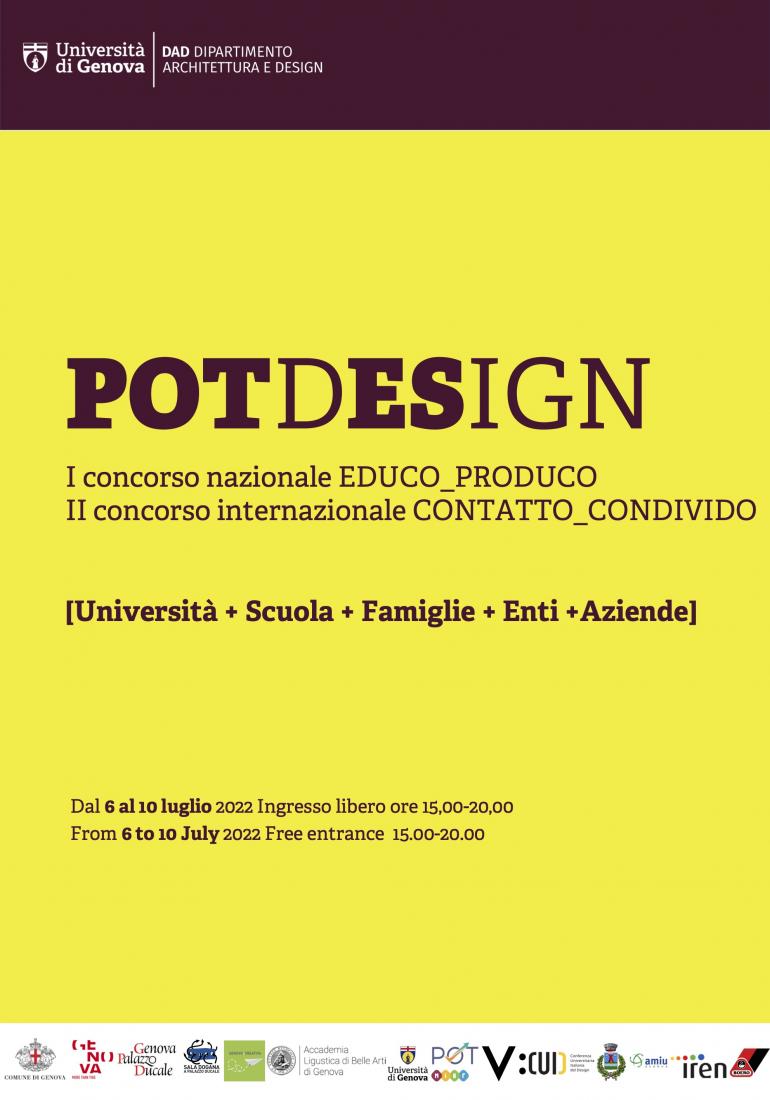 POT DESIGN 2022 a Sala Dogana