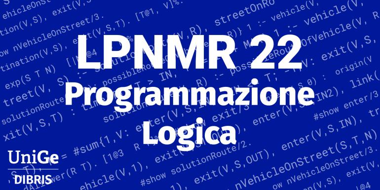 LPNMR 22 conferenza internazionale - UniGe