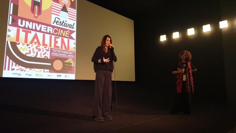 Carolina Cavalli al Festival del cinema italiano di Nantes 2023