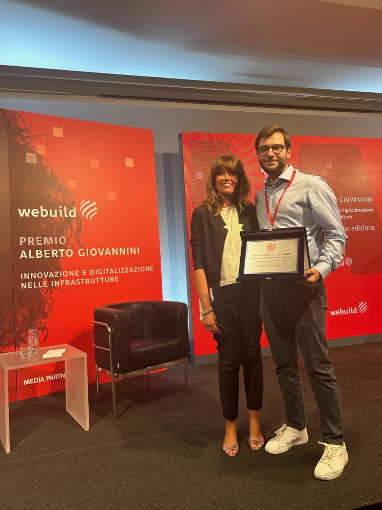 Premio WeBuild 2023 - Ilaria Delponte e Federico Campanini