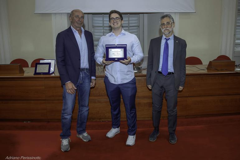 Federico Gervasi riceve il Premio Ranieri Tonissi 2024