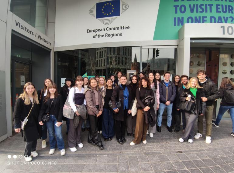 Viaggio studio Bruxelles - gruppo