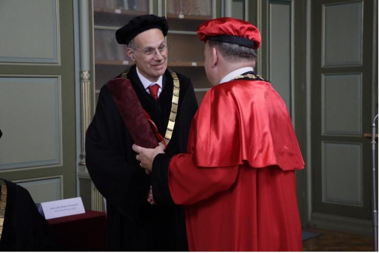 Conferimento del dottorato honoris causa a Mauro Giovannini