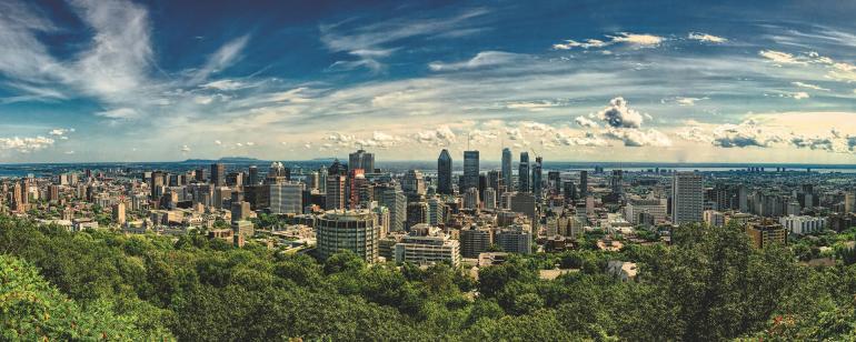 panorama di Montréal