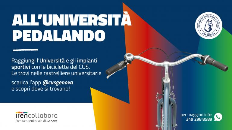 All’università… pedalando! UniGe