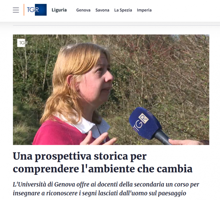 servizio rai su corso storia ambientale