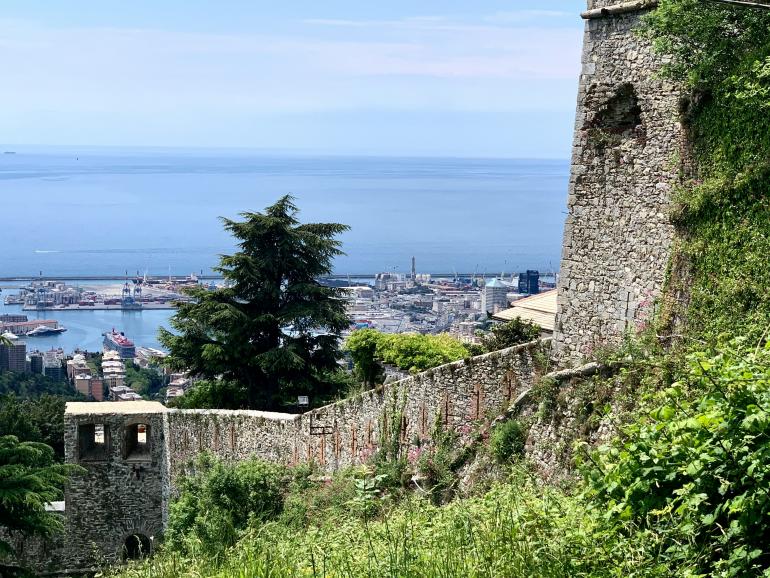 Vista dai forti di Genova Vista dai forti di Genova
