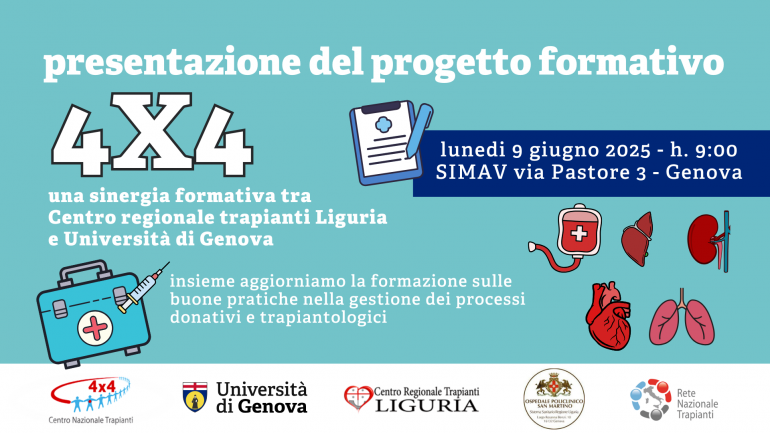 invito presentazione progetto 4x4 unige
