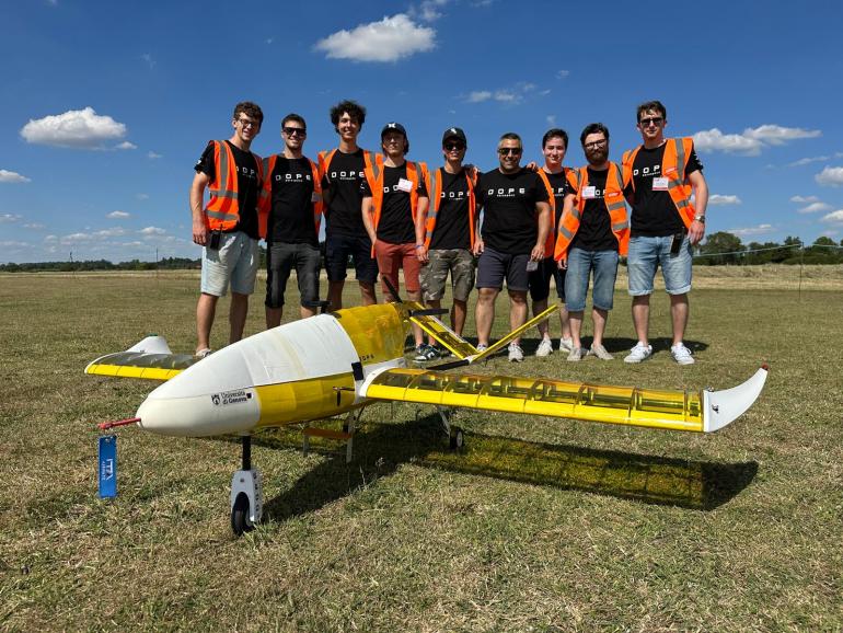 UAS DOPE Aerospace by UniGe con il drone Acciuga UAS DOPE Aerospace by UniGe con il drone Acciuga