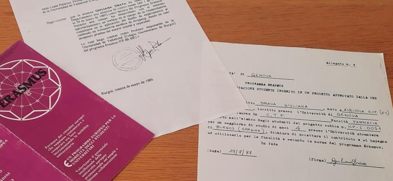 Accettazione Erasmus per Giuliana Drava