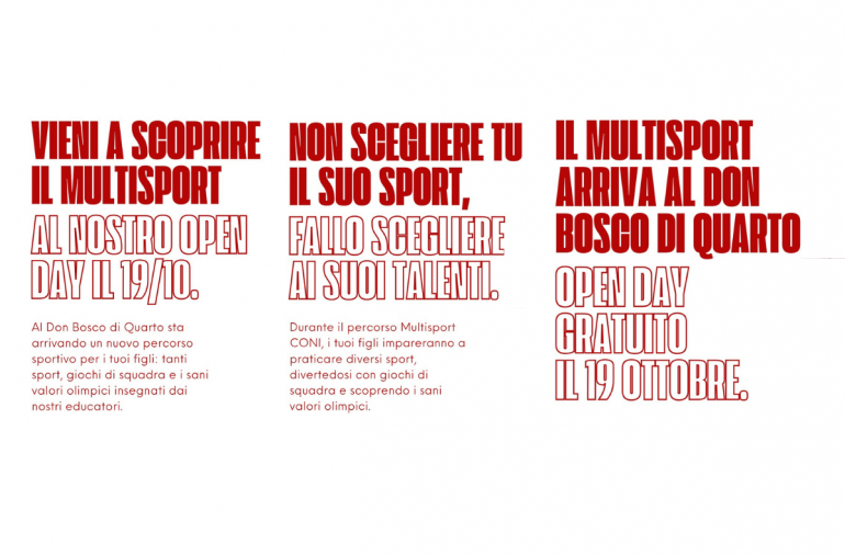progetto multisport open day