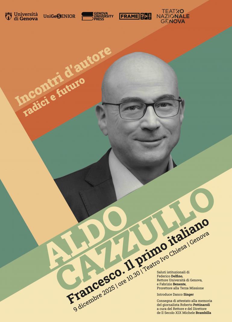 Incontri d'autore – Aldo Cazzullo – 9 dicembre 2025
