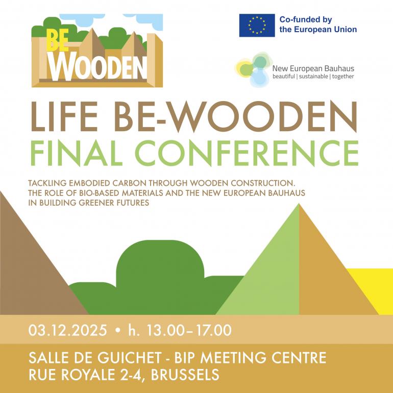 conferenza finale del progetto LIFE Be-WoodEN