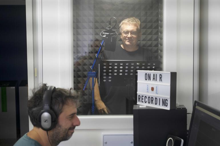 Sławomir Torbus registra "Le città visibili – Breslavia"