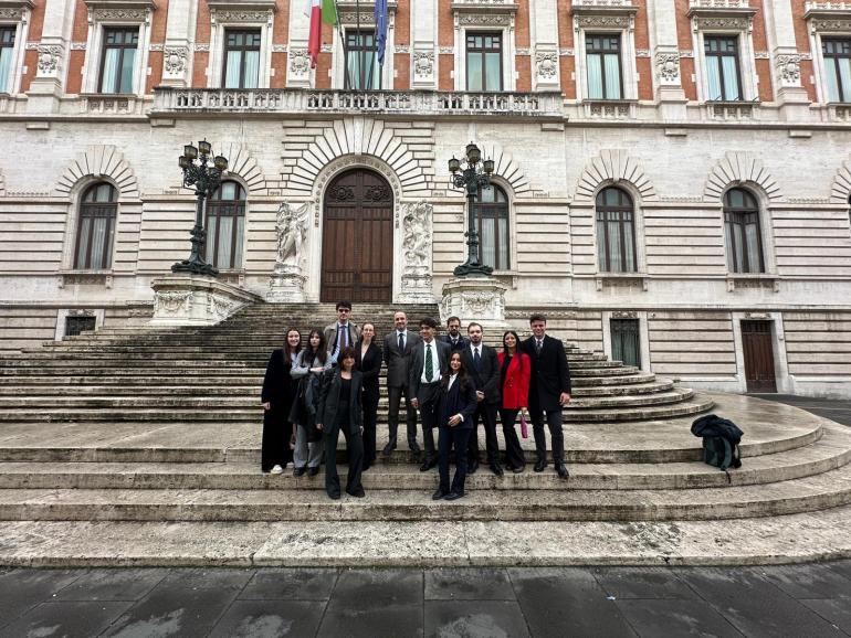 delegazione studentesca UniGe alla Camera dei deputati – novembre 2025