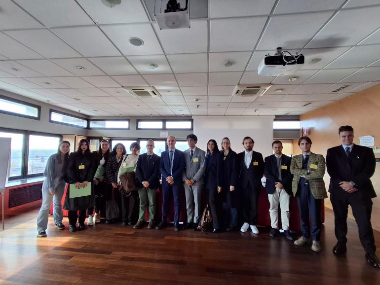 delegazione studentesca UniGe al Consiglio regionale della Liguria – ottobre 2025