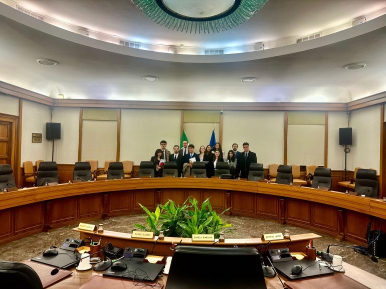 delegazione studentesca UniGe al CSM