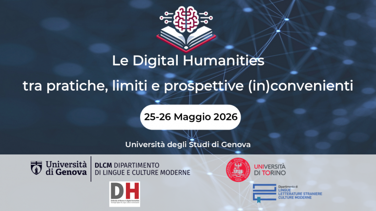digital humanities convegno 2026
