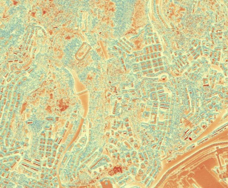 raster del soleggiamento di San Teodoro – Genova