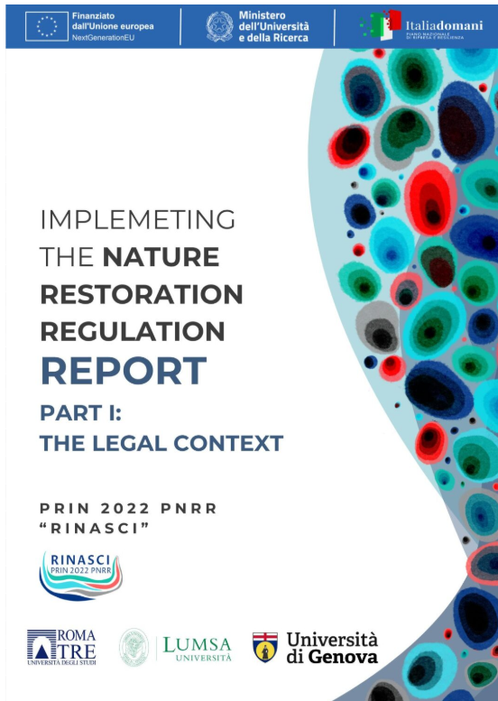 progetto Restoring nature for children in italy