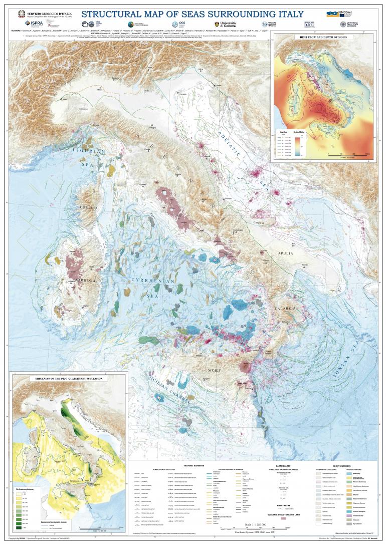 Carta Strutturale dei Mari Italiani