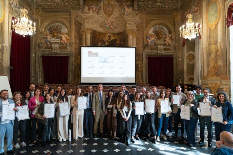 La consegna dei diplomi del master MEMS