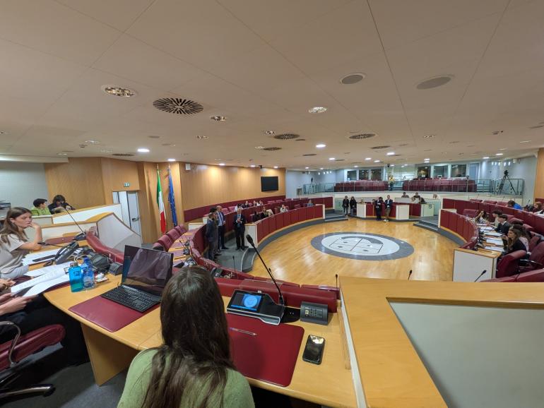 PCTO del Dipartimento di giurisprudenza in Consiglio regionale